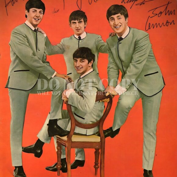 The Beatles Photograph 11 X 14 | RARE 1964 Band Portrait | Poster Art Print - Picture 2 of 2